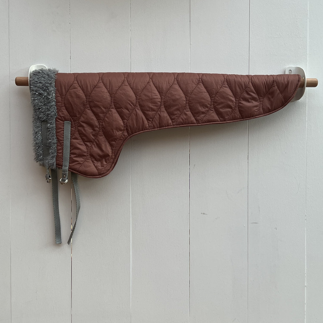 dekentje lang oud roze