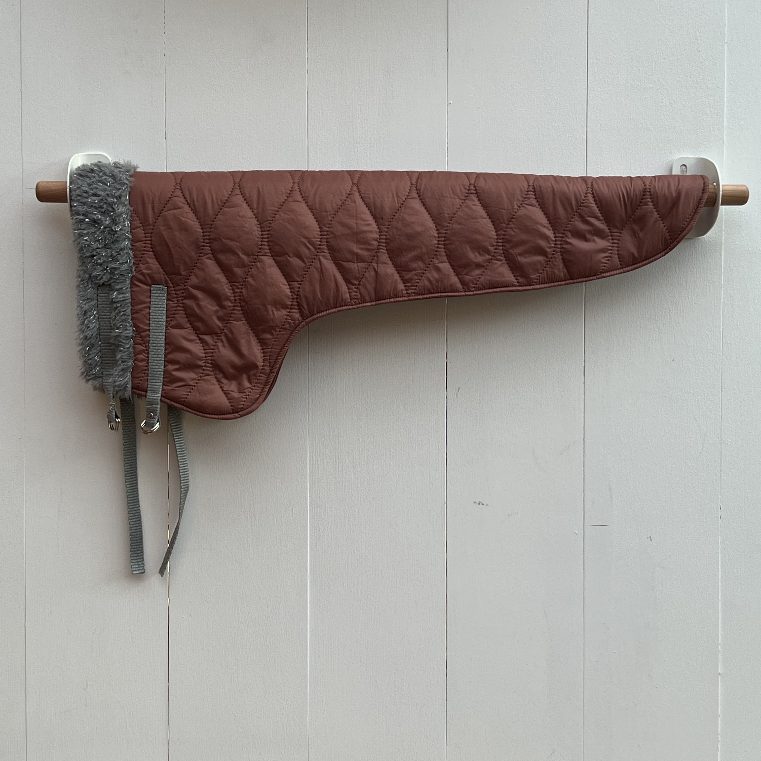 dekentje lang oud roze