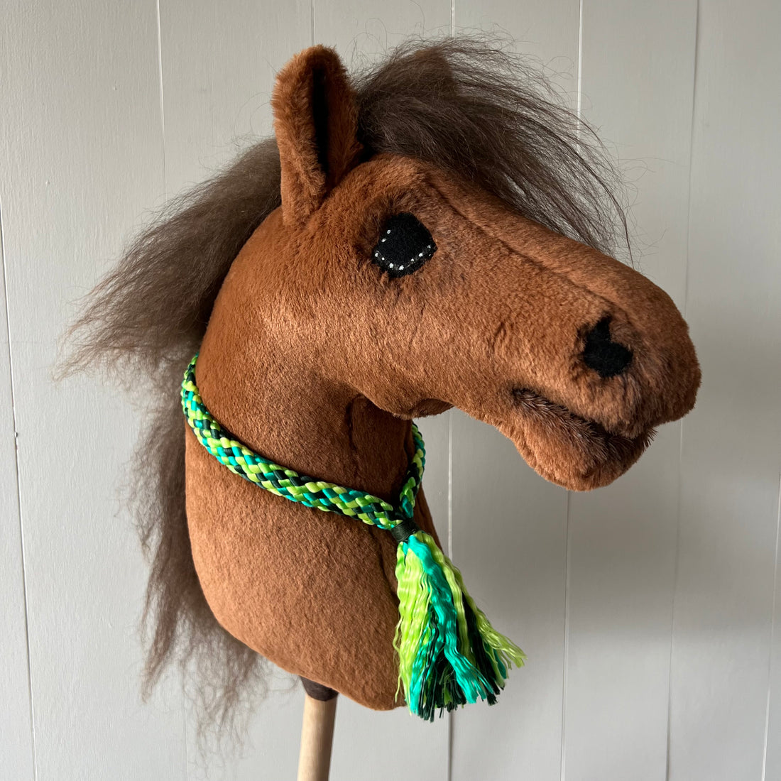 Neck-rope maat M, multi colour fel groen / groen / donker groen