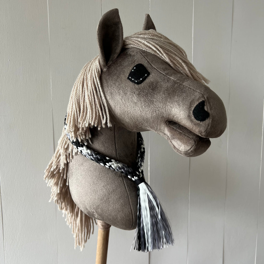 Neck-rope maat M, multi colour zwart / grijs / wit