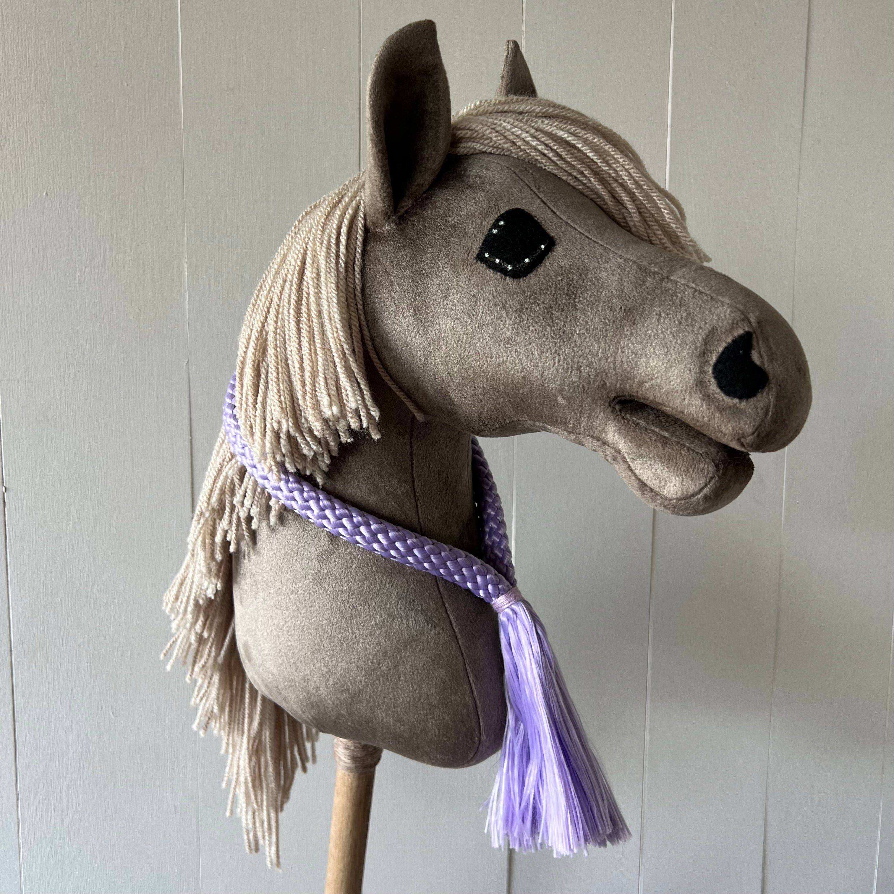 Neck-rope uni colour lila