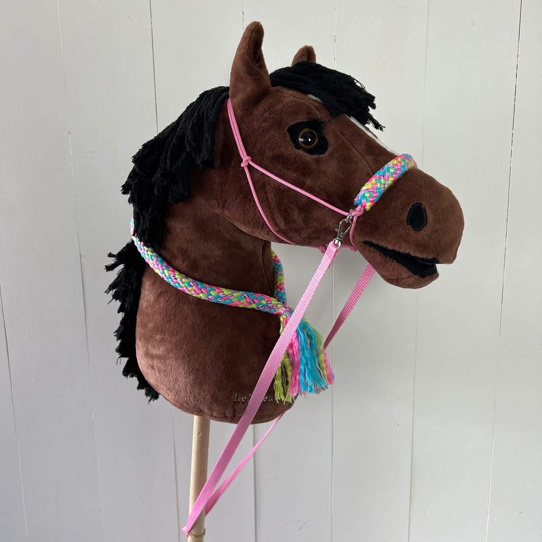 Touwsetje voor LeMieux multi-colour roze / blauw /groen