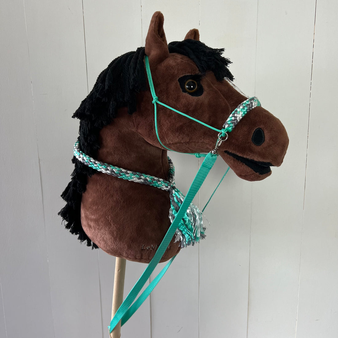 Touwsetje voor LeMieux multicolour turquoise / grijs / crème