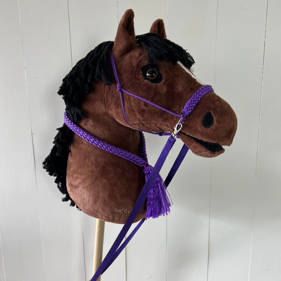 Touwsetje voor LeMieux uni-colour paars