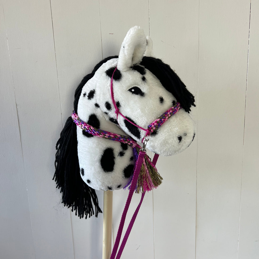 Touwsetje voor By Astrup Stip de pony multicolour fuchsia / paars / roze