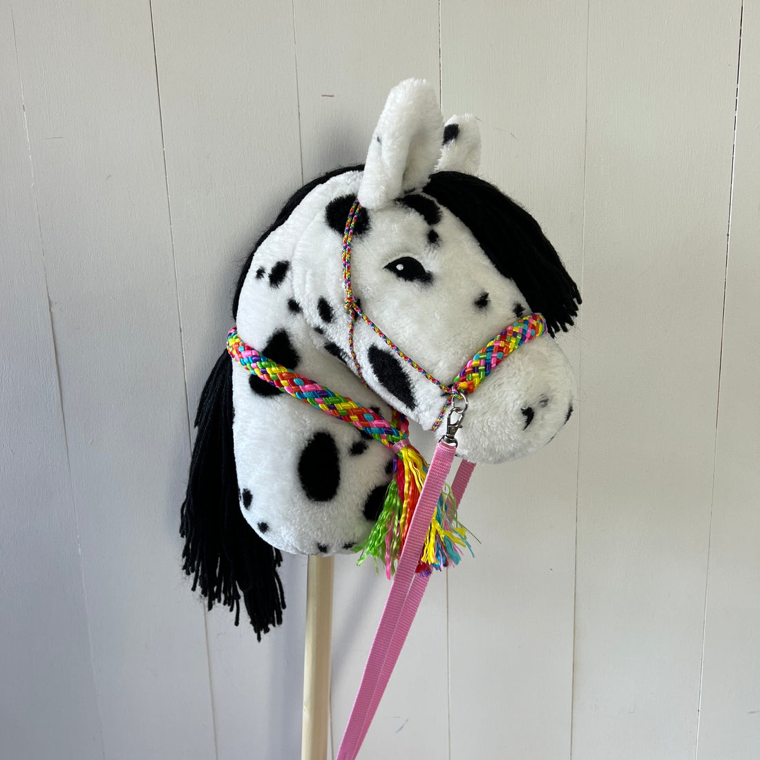 Touwsetje voor By Astrup Stip de pony multicolour rainbow