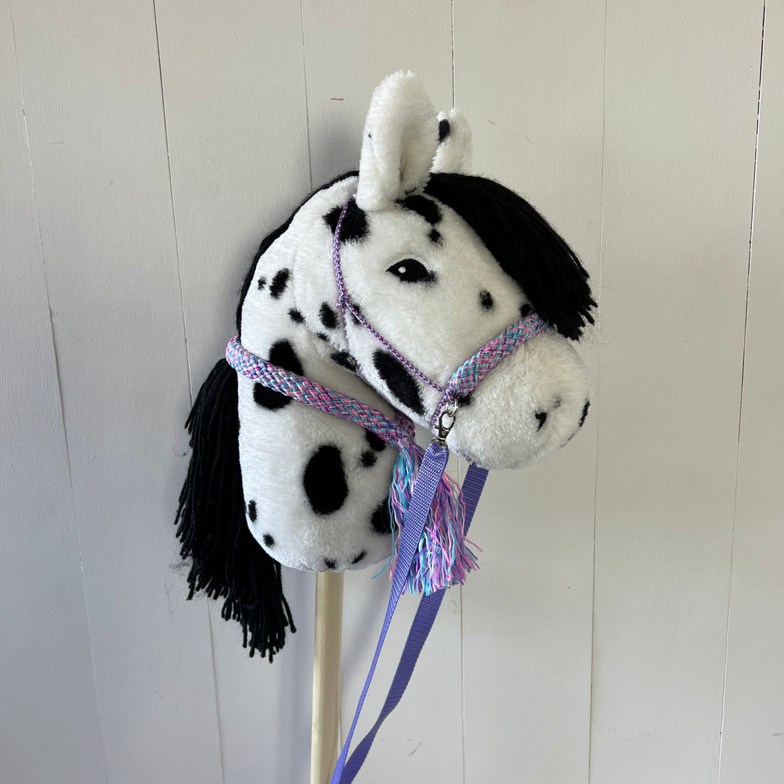 Touwsetje voor By Astrup Stip de pony multi-colour lila / paars / roze