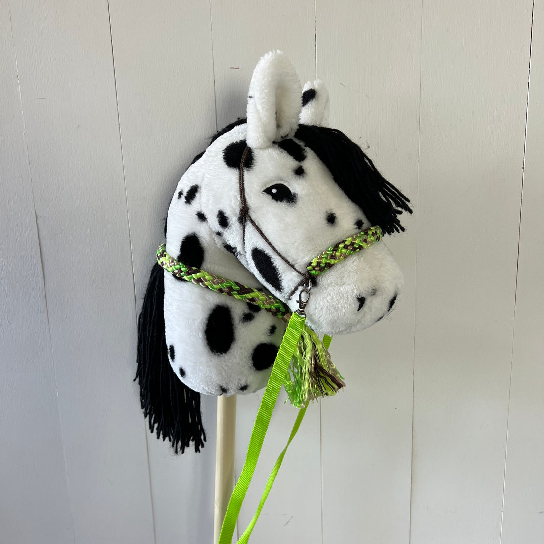 Touwsetje voor By Astrup Stip de pony multicolour groen / beige / bruin