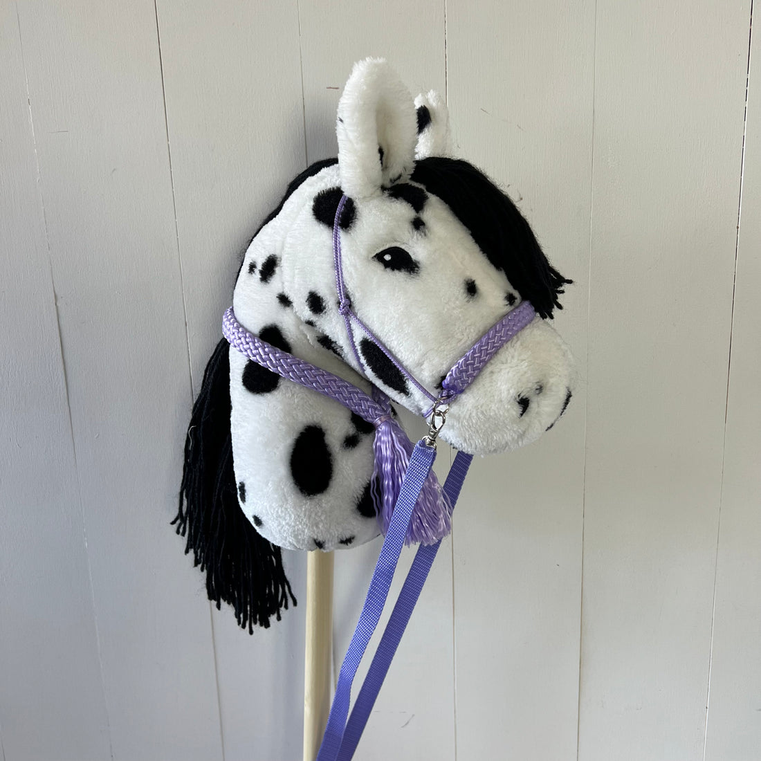 Touwsetje voor By Astrup Stip de pony unicolour lila