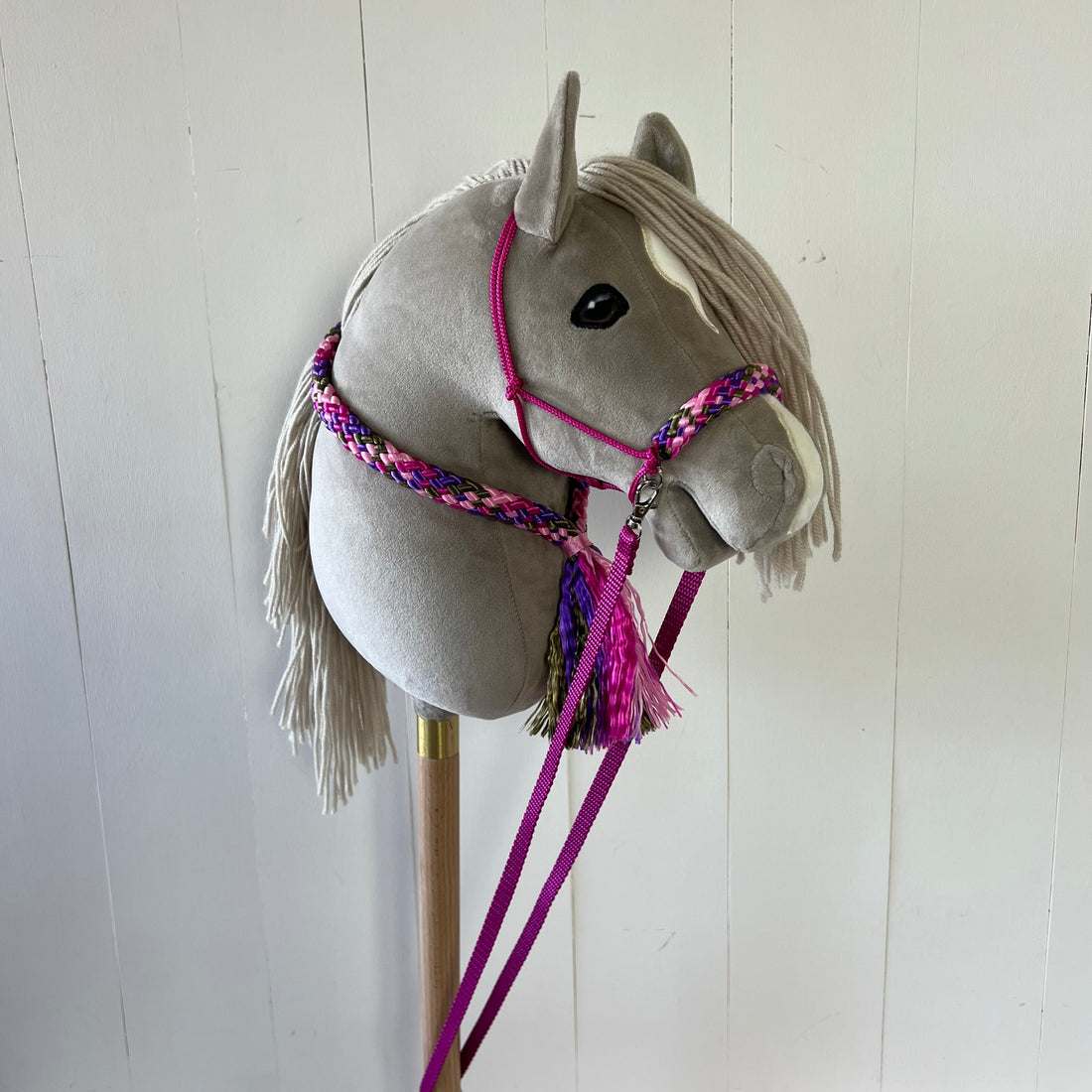 Touwsetje voor hobbyhorse ChevalRoi multicolour fuchsia / roze / paars