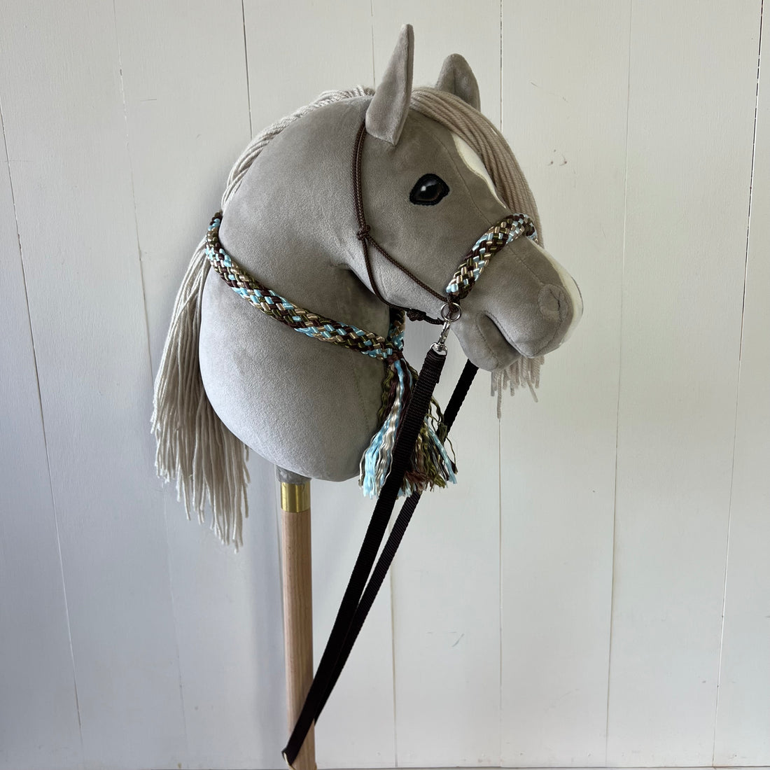 Touwsetje voor hobbyhorse ChevalRoi multicolour donker bruin / bruin / crème