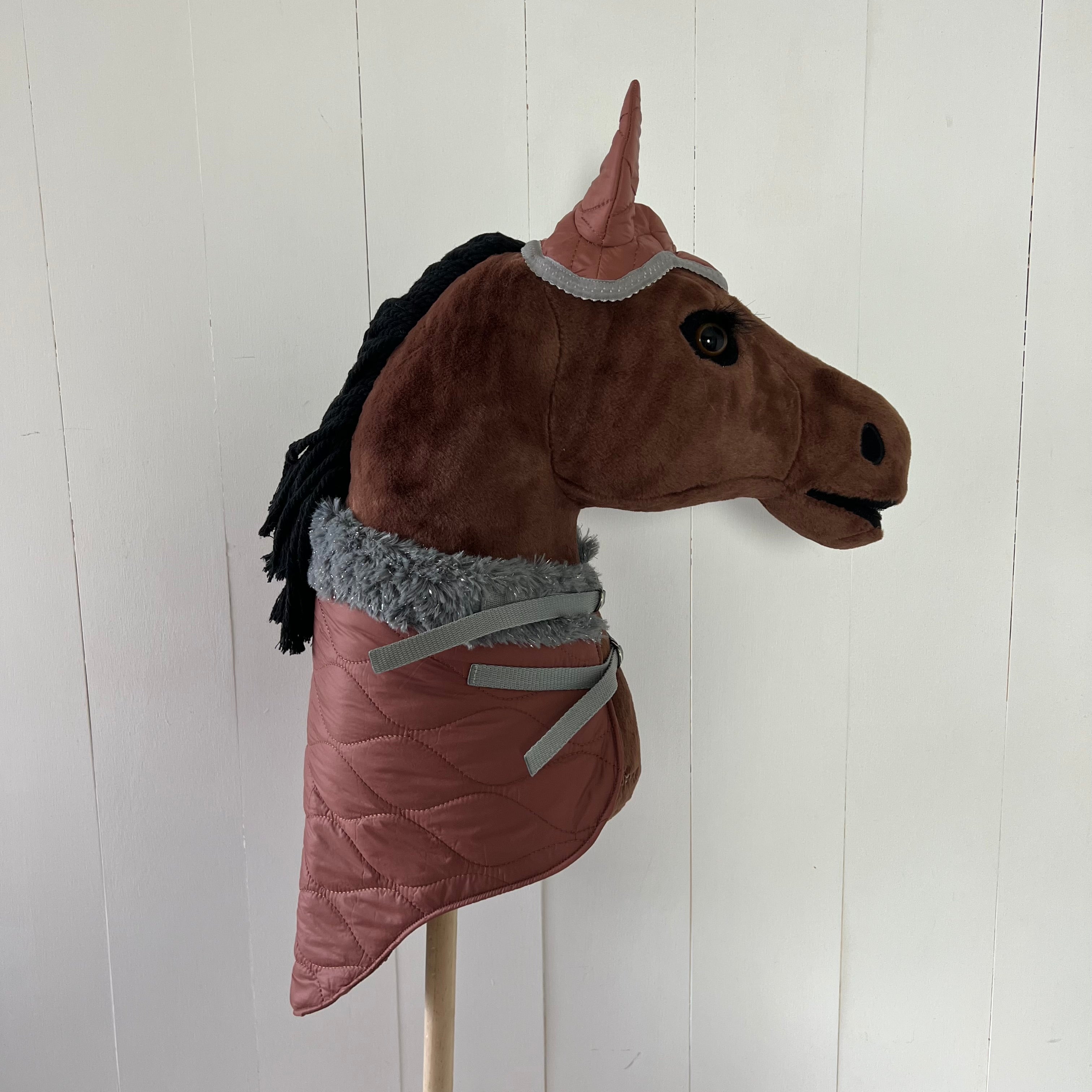 Dekentje kort LeMieux oud roze