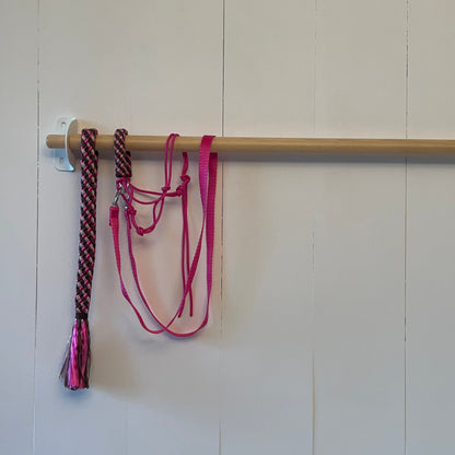 Rope set fuchsia / dark brown