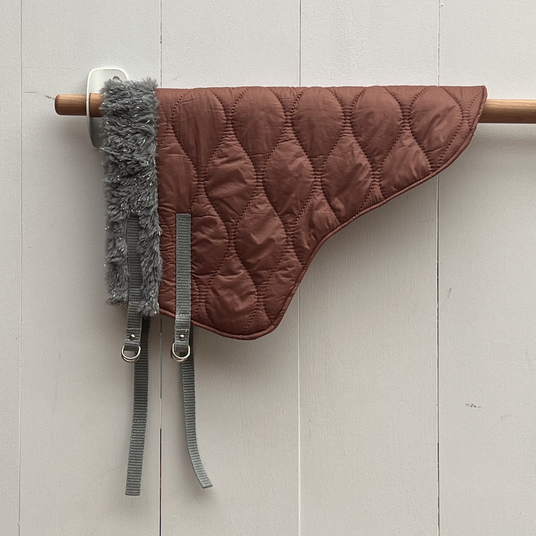 Dekentje kort oud roze