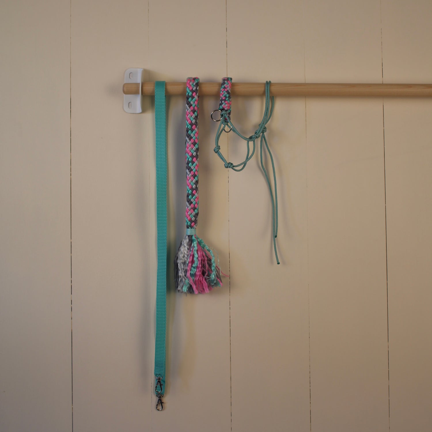 Rope set pink / sea green / gray
