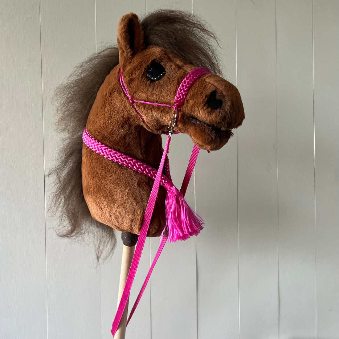 Touwsetje uni colour fuchsia