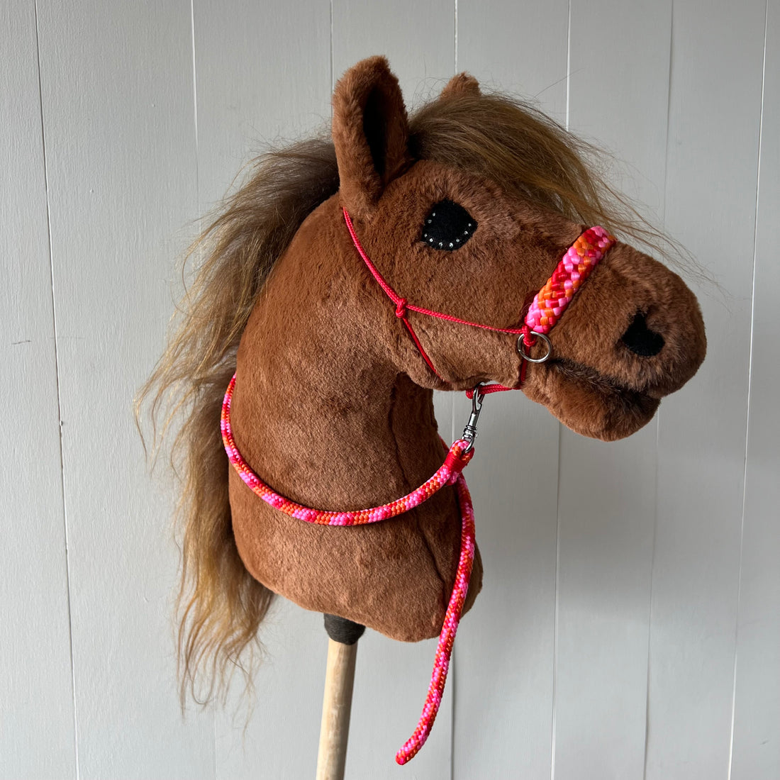 Halter with rope pink / purple / white