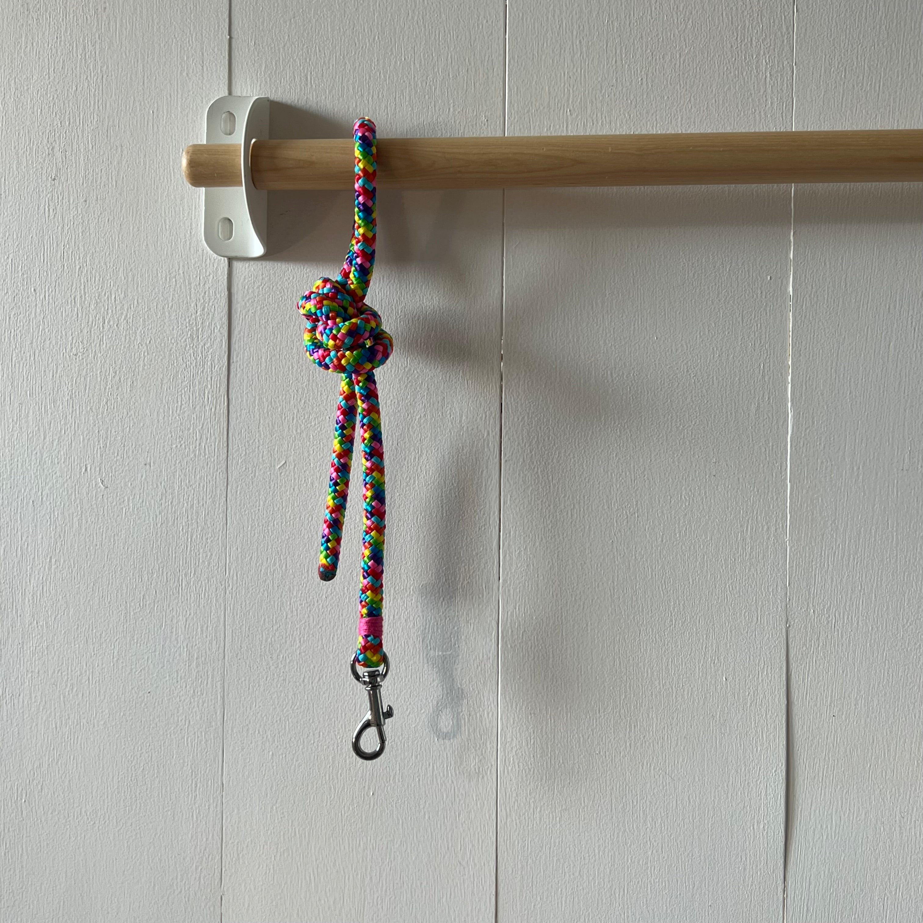 Touw voor halster multi colour rainbow